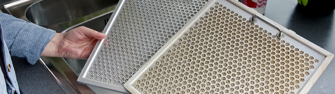 Abzugshaube Filter (Sauber) breit